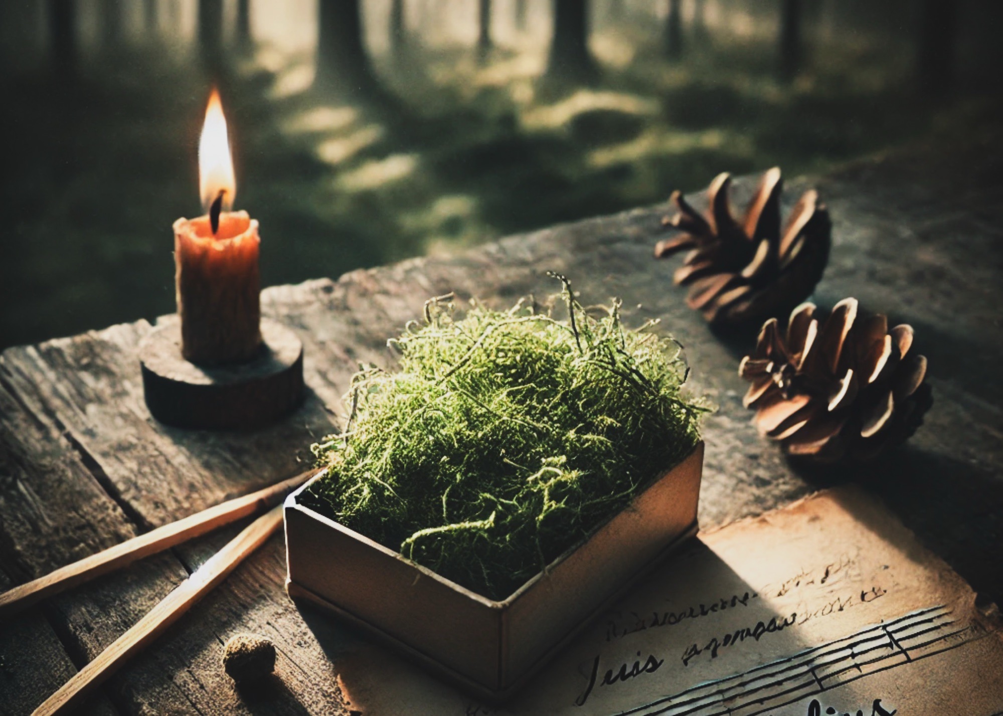 Luukku 8: Sammaleen tuoksua taskussa